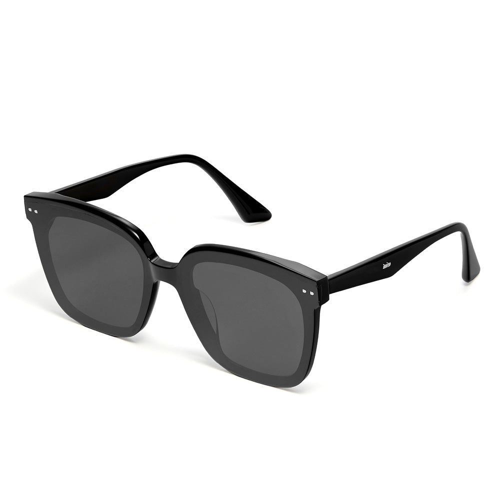 Prada Black Polarized Sunglasses Pilot Gradient PS55VS SPS 55V 1BO-5W1 |  eBay